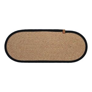 Čierne/v prírodnej farbe nášľapy na schody v súprave 16 ks 25x65 cm Milo Frame – Vitaus vyobraziť