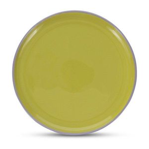 Zelený/fialový kameninový tanier ø 26 cm Duo – ONA vyobraziť