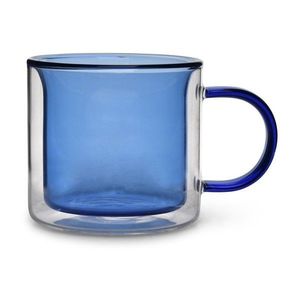 Modré sklenené hrnčeky v súprave 2 ks 270 ml Liv – ONA vyobraziť