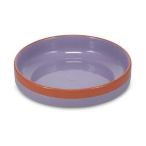 Oranžová/fialová kameninová miska 1, 2 l Duo – ONA vyobraziť