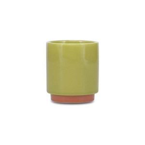 Zelená/oranžová kameninová šálka 270 ml Duo – ONA vyobraziť