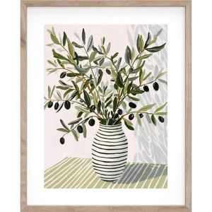 Tlačený obraz s rámom 40x50 cm Olive Bunch II – Styler vyobraziť