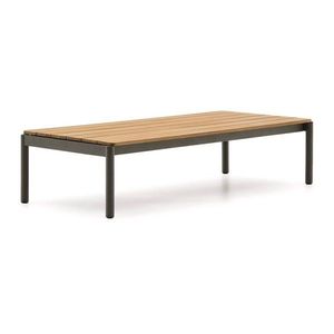 Záhradný konferenčný stolík z teakového dreva 63x149 cm Sorells – Kave Home vyobraziť