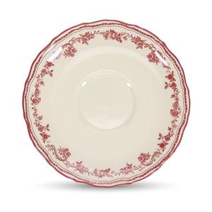 Vínovočervený/slonovinový tanierik ø 15, 5 cm Cyril – S|P Collection vyobraziť