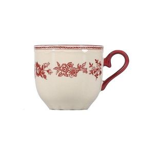 Vínovočervená/slonovinová porcelánová šálka 215 ml Cyril – S|P Collection vyobraziť