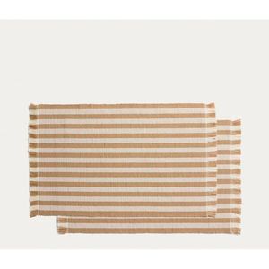 Látkové/z juty prestieranie 2 ks 35x50 cm Daltan – Kave Home vyobraziť