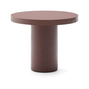 Betónový okrúhly záhradný jedálenský stôl ø 90 cm Aiguablava – Kave Home vyobraziť