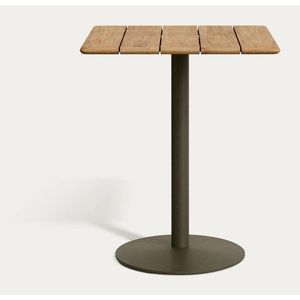 Záhradný jedálenský stôl s doskou z akácie 80x80 cm Esilda – Kave Home vyobraziť