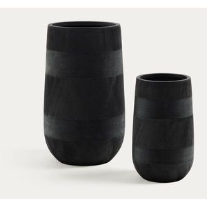 Obaly na kvetináče v súprave z cementu ø 45 cm Tival – Kave Home vyobraziť
