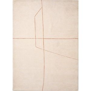 Krémovobiely ručne tkaný koberec 160x230 cm Delide – Kave Home vyobraziť