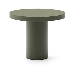 Betónový okrúhly záhradný jedálenský stôl ø 90 cm Aiguablava – Kave Home vyobraziť