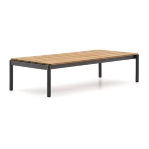 Záhradný konferenčný stolík z teakového dreva 63x149 cm Sorells – Kave Home vyobraziť