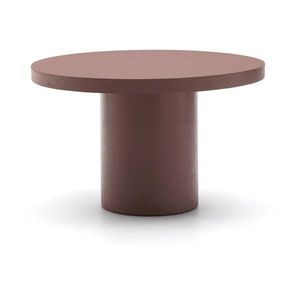 Betónový okrúhly záhradný jedálenský stôl ø 120 cm Aiguablava – Kave Home vyobraziť