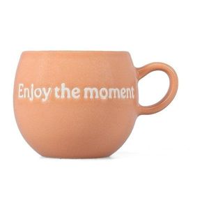 Ružový kameninový hrnček 420 ml Muggies – Salt&Pepper vyobraziť