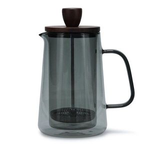 Sivá sklenená moka kanvička 350 ml Luma – S|P Collection vyobraziť