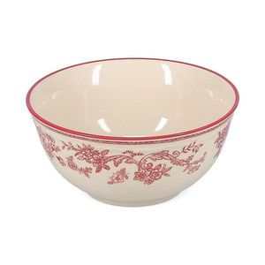 Vínovočervená/slonovinová porcelánová miska Cyril – S|P Collection vyobraziť