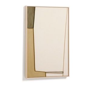 Ručne maľovaný/3D obraz s rámom/na plátne 60x90 cm Deravia – Kave Home vyobraziť