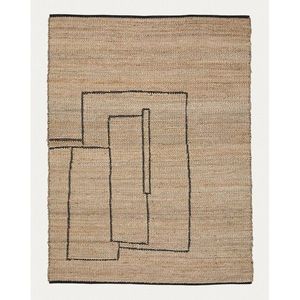 Obojstranný/ručne tkaný jutový koberec v prírodnej farbe 200x300 cm Velira – Kave Home vyobraziť