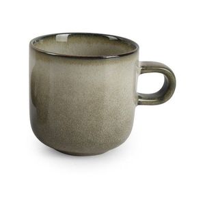 Zelená kameninová šálka 240 ml Meridian – Salt&Pepper vyobraziť