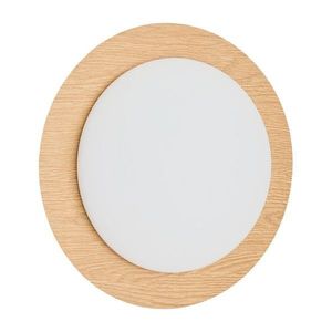 Kovové LED nástenné svietidlo v prírodnej farbe ø 40 cm Novae – Kave Home vyobraziť