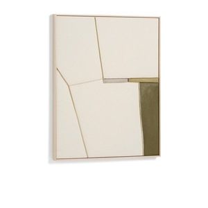 Ručne maľovaný/3D obraz s rámom/na plátne 80x100 cm Deravia – Kave Home vyobraziť
