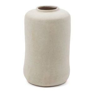 Krémovobiela vysoká váza z papiermaša (výška 55 cm) Serina – Kave Home vyobraziť