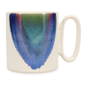 Modrý/béžový kameninový hrnček 390 ml Paint – Salt&Pepper vyobraziť