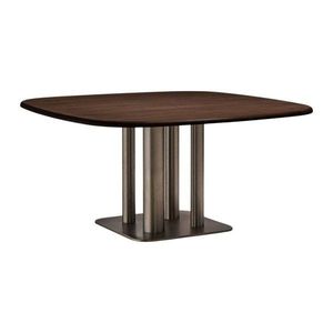 Jedálenský stôl v dekore orecha 150x150 cm Melvar – Kave Home vyobraziť