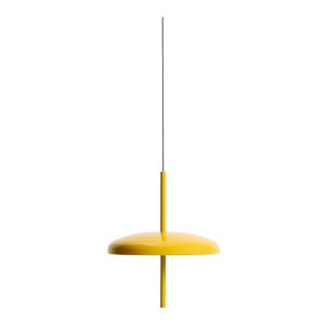 Žlté LED závesné svietidlo so stmievačom s kovovým tienidlom ø 16 cm Porte – Kave Home vyobraziť