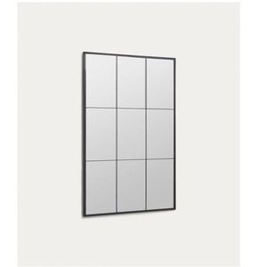 Nástenné zrkadlo s dreveným rámom 100x160 cm Ulrica – Kave Home vyobraziť