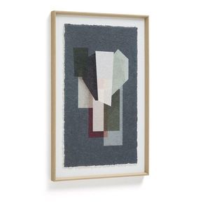 Tlačený obraz s rámom/na plátne 60x90 cm Veluni – Kave Home vyobraziť