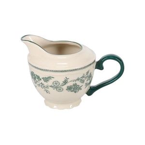 Zelená/slonovinová porcelánová kanvička na mlieko 180 ml Cyril – S|P Collection vyobraziť