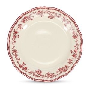 Vínovočervený/slonovinový dezertný porcelánový tanier ø 21, 5 cm Cyril – S|P Collection vyobraziť