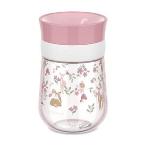 Svetloružový plastový detský hrnček 300 ml Fairy Garden by Little Dutch – Mepal vyobraziť