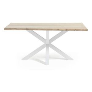 Jedálenský stôl s doskou v dubovom dekore 90x160 cm Argo – Kave Home vyobraziť