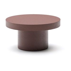 Betónový okrúhly Záhradný konferenčný stolík ø 90 cm Aiguablava – Kave Home vyobraziť