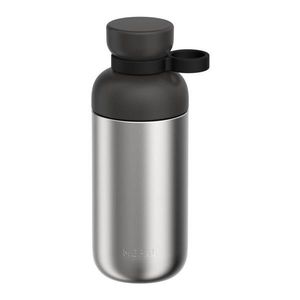 Čierna/v striebornej farbe fľaša z nehrdzavejúcej ocele 500 ml Vita – Mepal vyobraziť