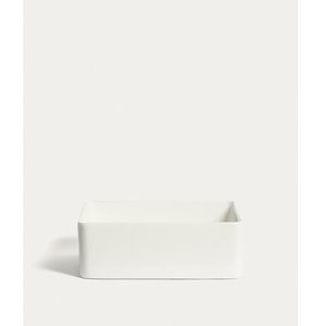 Biele keramické umývadlo 36, 5x36, 5 cm Ovara – Kave Home vyobraziť