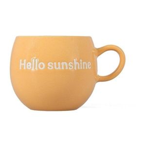 Oranžový kameninový hrnček 420 ml Muggies – Salt&Pepper vyobraziť
