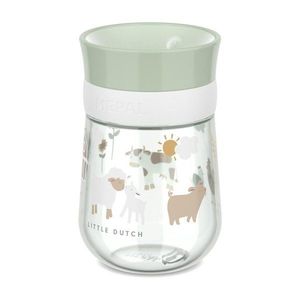 Svetlozelený plastový detský hrnček 300 ml Little Farm by Little Dutch – Mepal vyobraziť