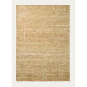 Ručne tkaný koberec v horčicovej farbe 160x230 cm Eloda – Kave Home vyobraziť