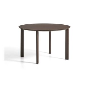 Okrúhly záhradný jedálenský stôl so sklenenou doskou ø 120 cm Erice – Kave Home vyobraziť