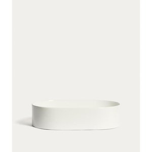 Biele keramické umývadlo 50x31 cm Ovara – Kave Home vyobraziť