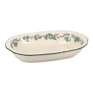 Zelený/slonovinový servírovací porcelánový tanier Cyril – S|P Collection vyobraziť