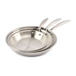 Nerezové panvice v súprave 3 ks ø 29, 5 cm Blaze – Salt&Pepper vyobraziť
