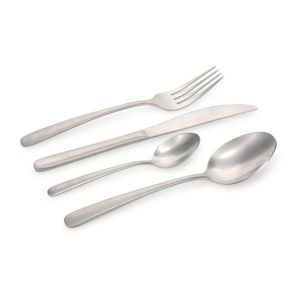 Antikoro príbor 16 ks v striebornej farbe pre 4 osoby Aura – Salt&Pepper vyobraziť