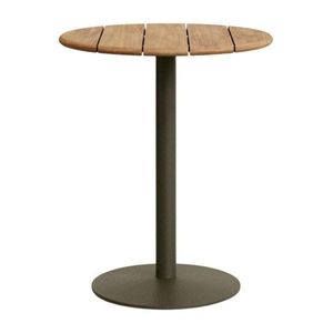 Okrúhly záhradný barový stolík s doskou z akácie ø 80 cm Esilda – Kave Home vyobraziť