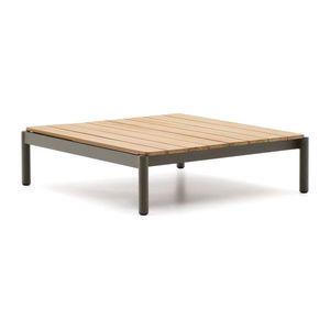 Záhradný konferenčný stolík z teakového dreva 89x91 cm Sorells – Kave Home vyobraziť