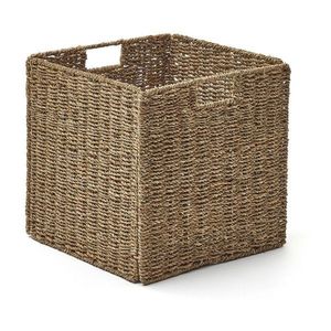 Košík do regálu z morskej trávy 32x32x33 cm Tossa – Kave Home vyobraziť