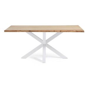 Jedálenský stôl s doskou v dubovom dekore 90x160 cm Argo – Kave Home vyobraziť